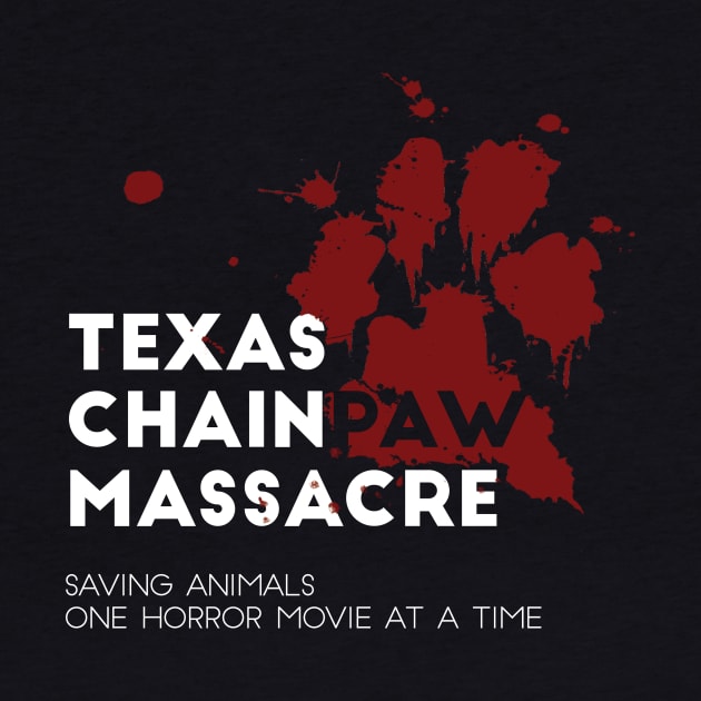 TCPM White Logo by Texas ChainPaw Massacre